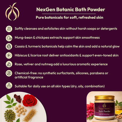 NexGen Botanic Bath Powder 100 G - NexGen Botanic