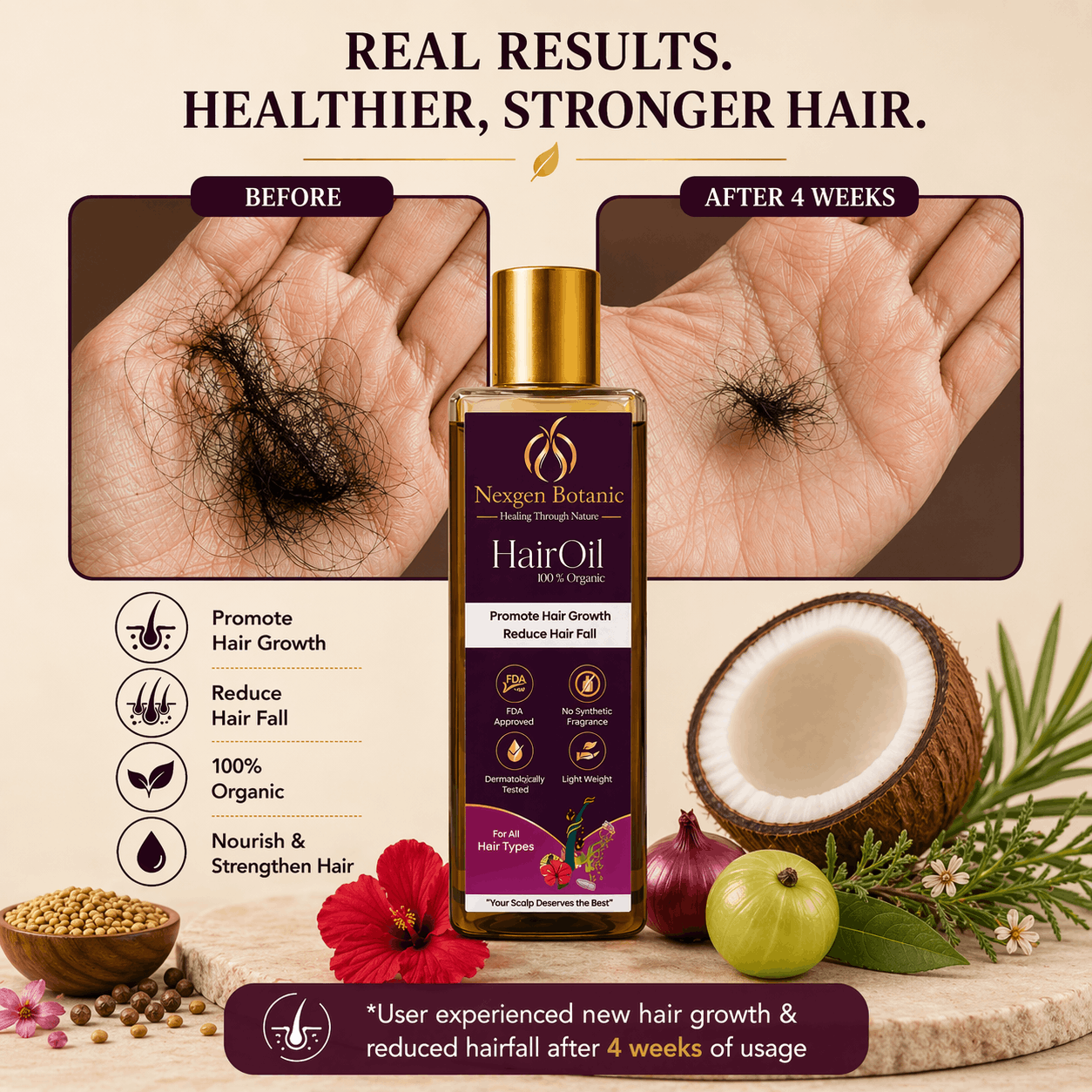 NexGen Botanic Hair Growth Oil - NexGen Botanic