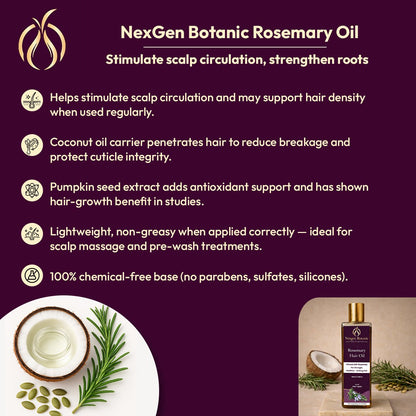 NexGen Botanic Rosemary Oil 100 ML - NexGen Botanic