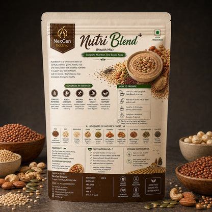 Nutri Blend+ (Health Mix) – Complete Daily Nutrition Drink - NexGen Botanic